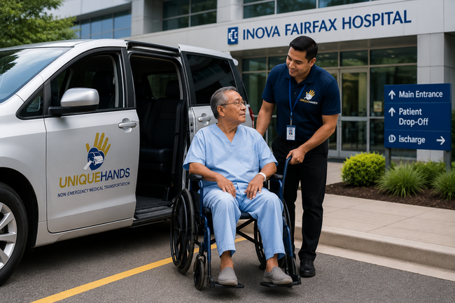 patient transport companies near me northern Virginia