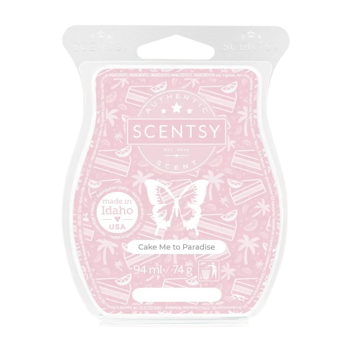 Cake Me To Paradise Scentsy Bar