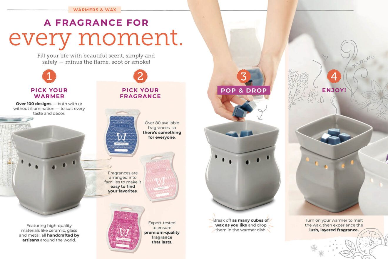 How Scentsy Wax Warmers Work