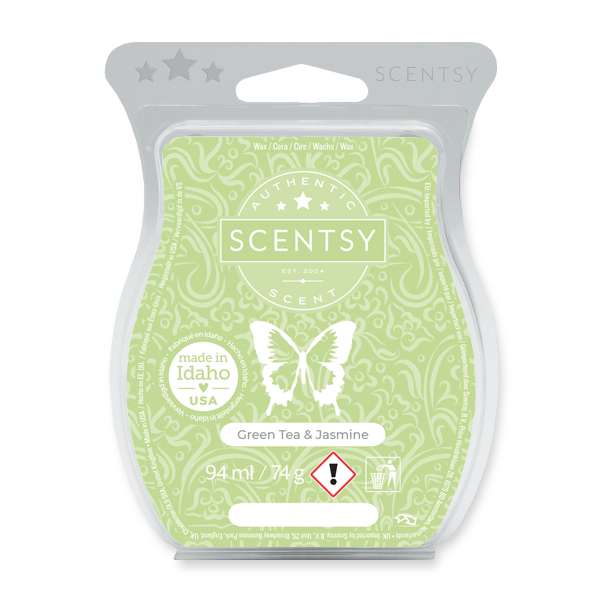 Green Tea & Jasmine Scentsy Bar