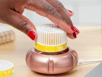 Mini Fan Diffuser - Silver