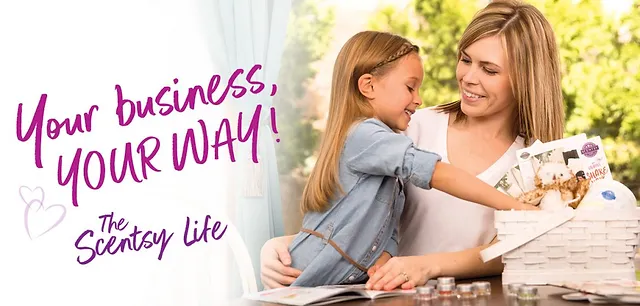 Join Scentsy Image Woman and Child