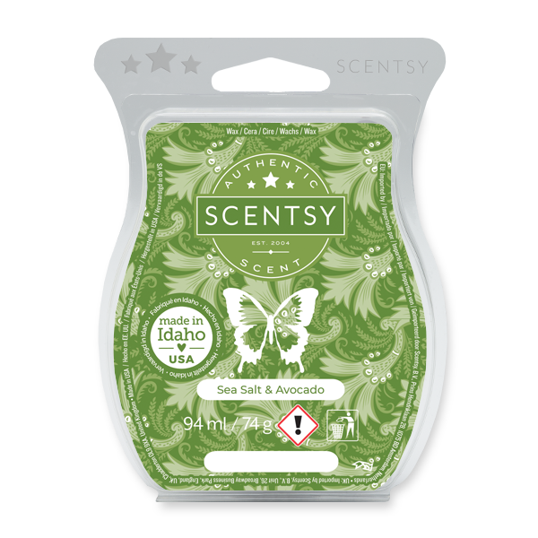 Sea Salt & Avocado Scentsy Bar