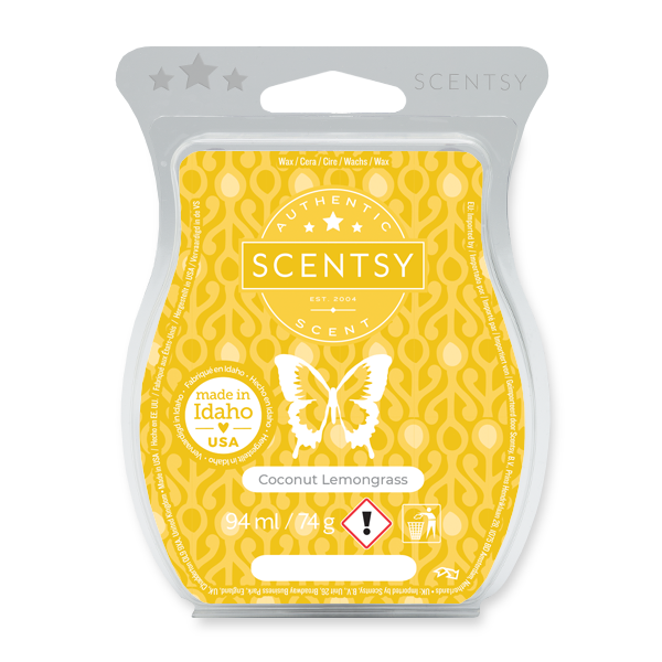 Coconut Lemongrass Scentsy Bar