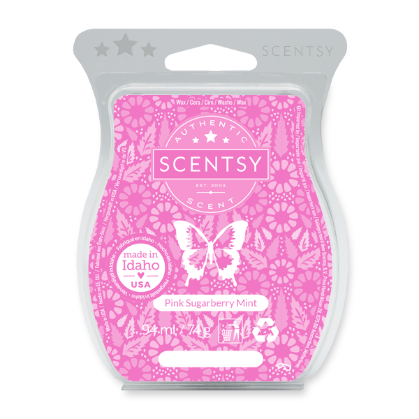 Pink Sugarberry Mint Scentsy Bar