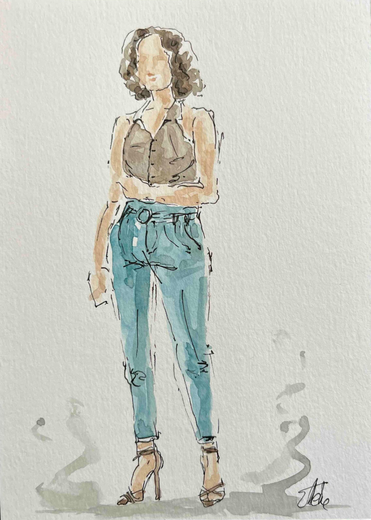 live tekenen zakelijk portret