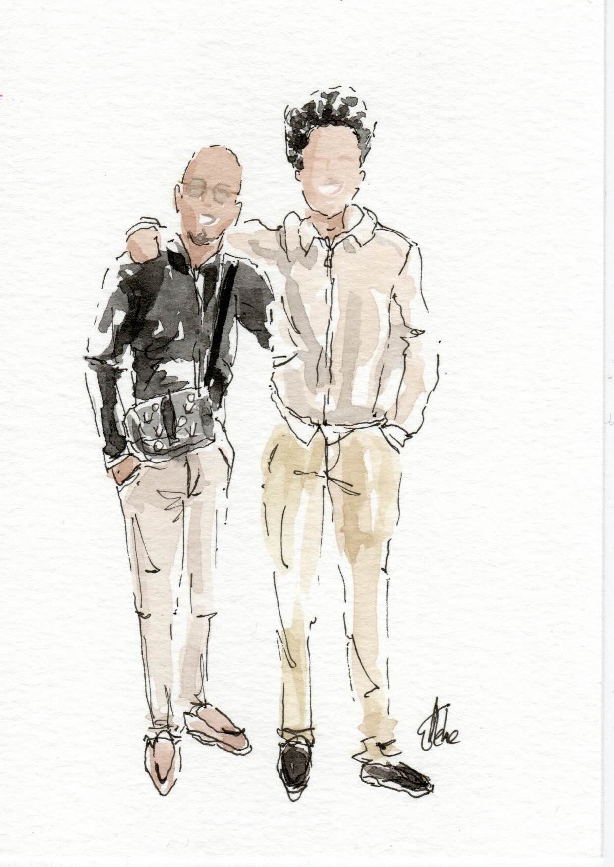 live portret op bruiloft