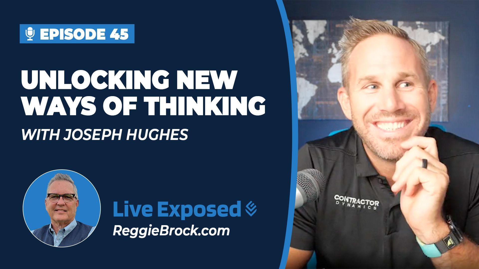 Episode 45 - Unlocking New Ways of Thinking (w/ Joseph Hughes)