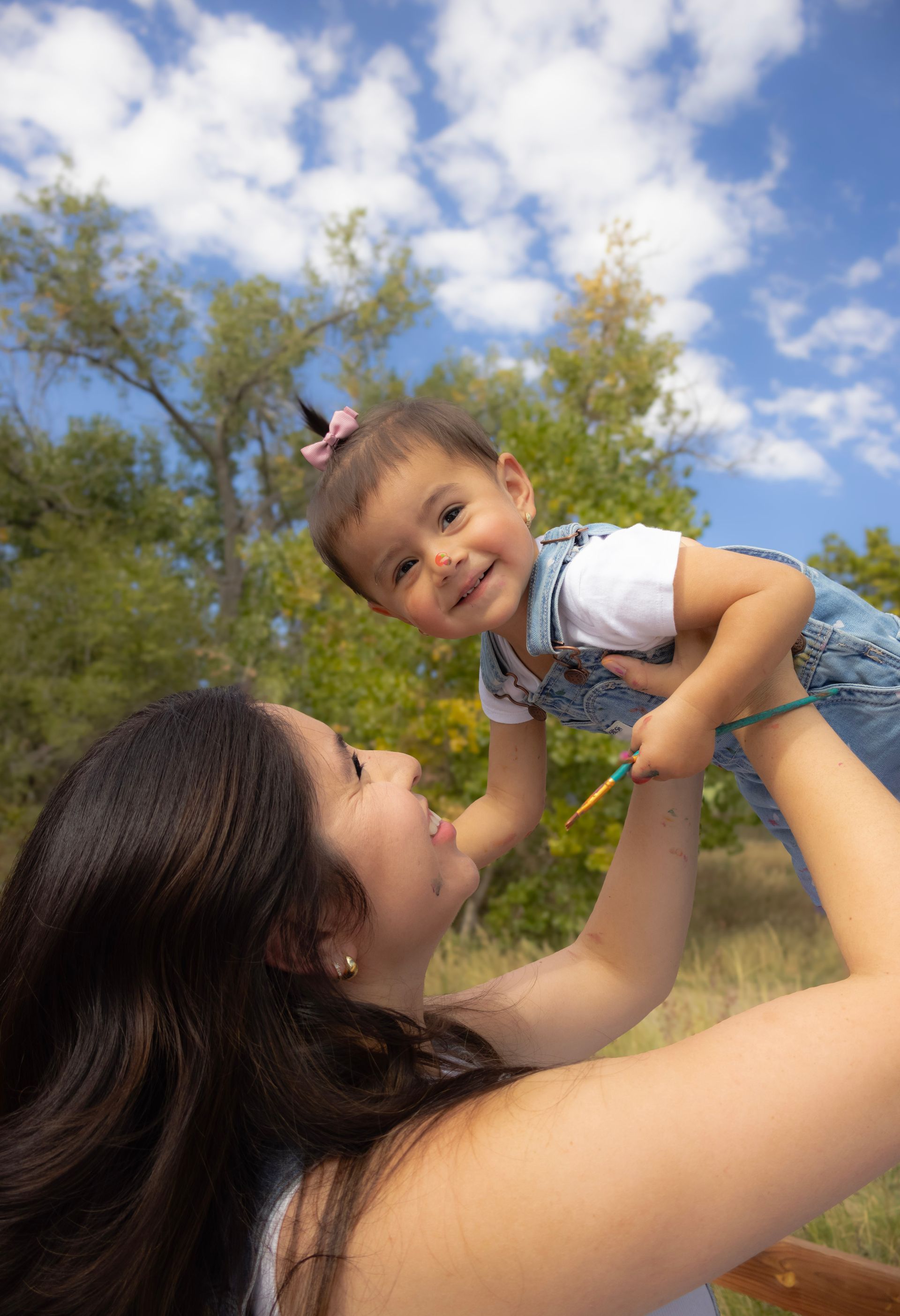 mom and child photoshoot