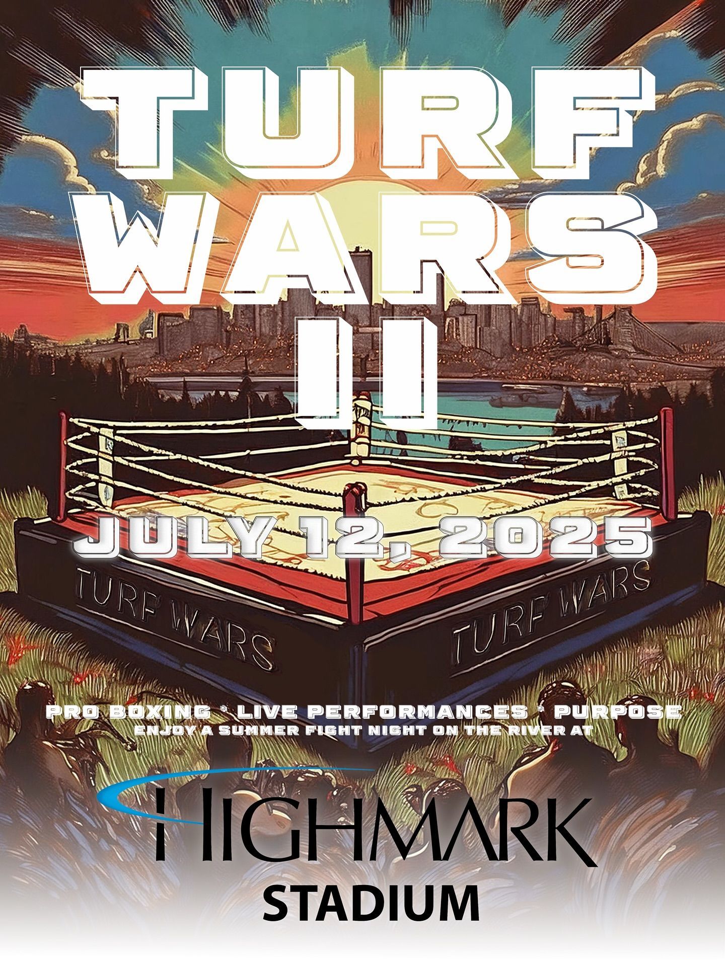 Gentle Beauty Solutions Sponsored Boxing Turf Wars, July 12, 2025