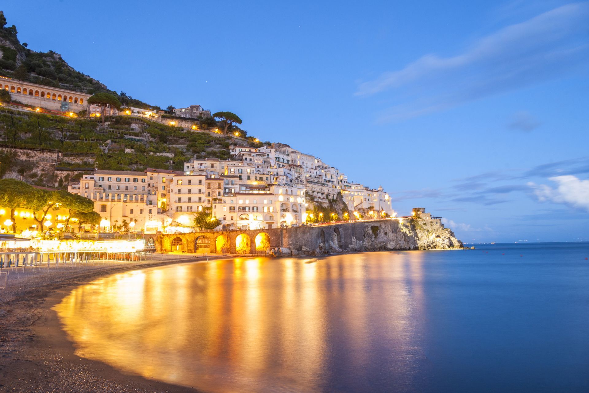 Costiera Amalfitana in una giornata di sole