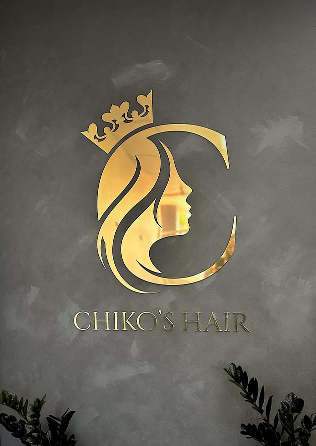 Gold Logo of a Crowned Profile — Millard Signs in Portsmith, QLD