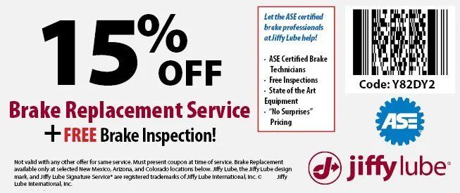 Oil Change Coupons - Automotive Service Coupons - Jiffy Lube