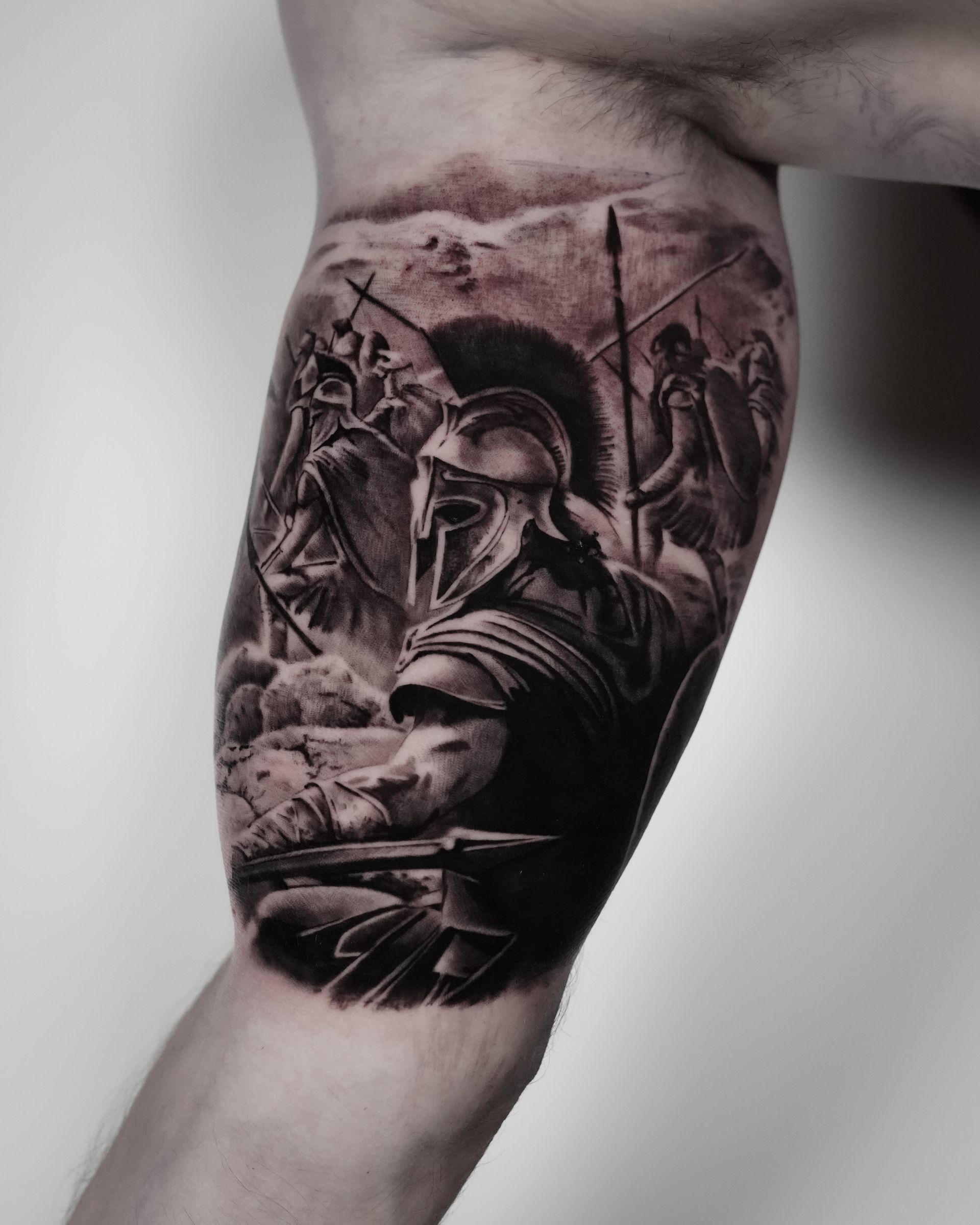 realistic black and grey tattoo camden near me