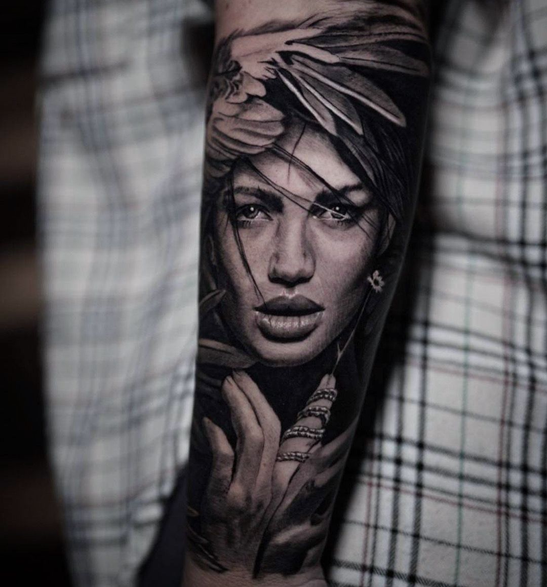 northwood black and grey realism tattoo consultation