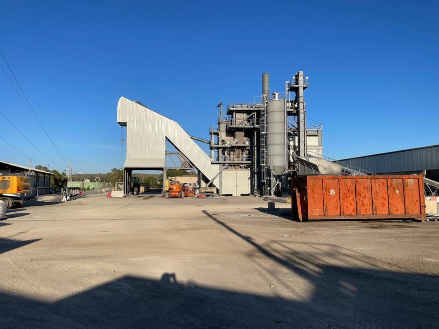 impianto produzione asfalto