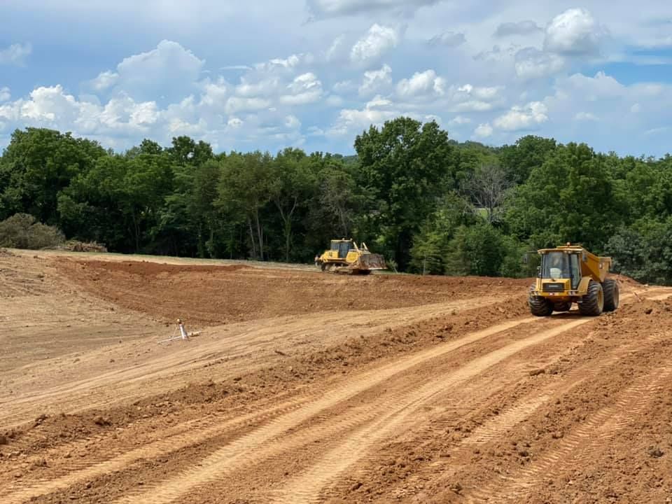 Two Bulldozers And A Dump Truck — Milton, KY — B&N Land Management LLC