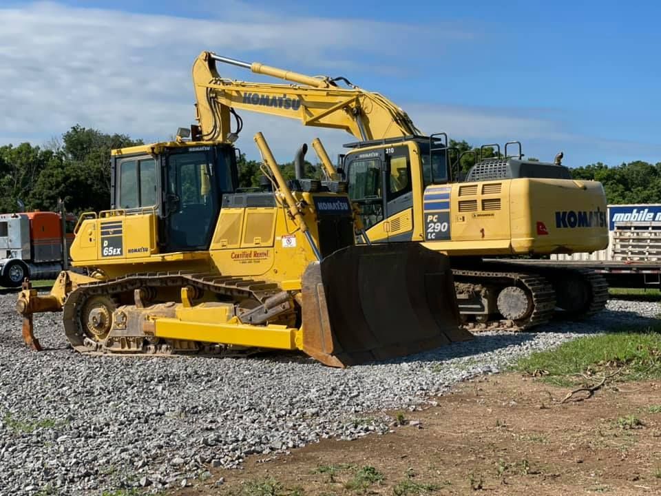 Komatsu Bulldozer — Milton, KY — B&N Land Management LLC