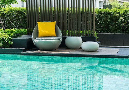 Comfy Chair Beside the Pool