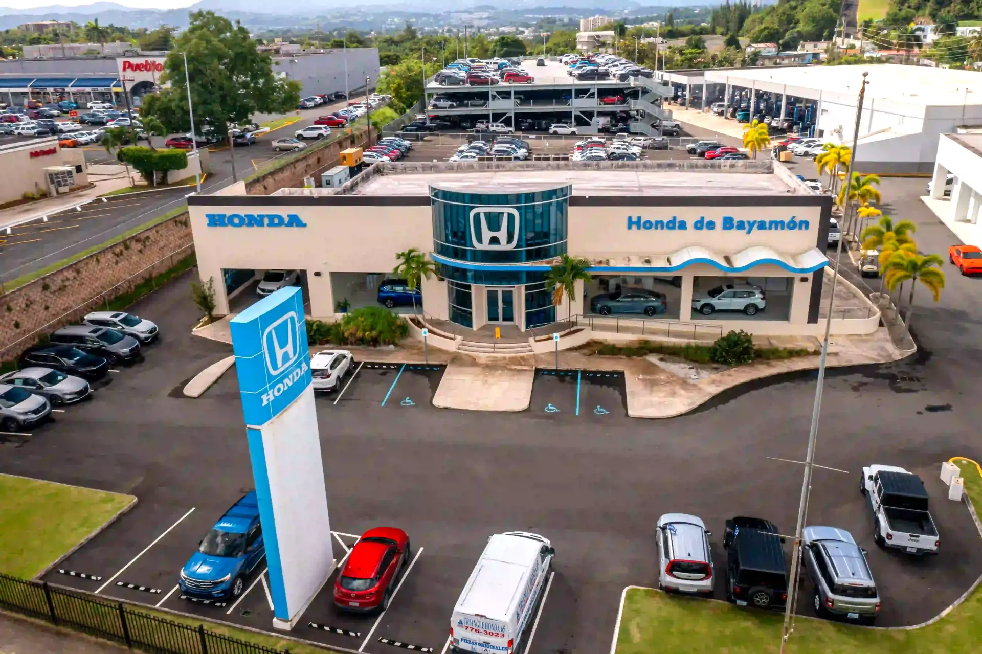 Honda Car dealership Built By DEV Builders in Puerto Rico