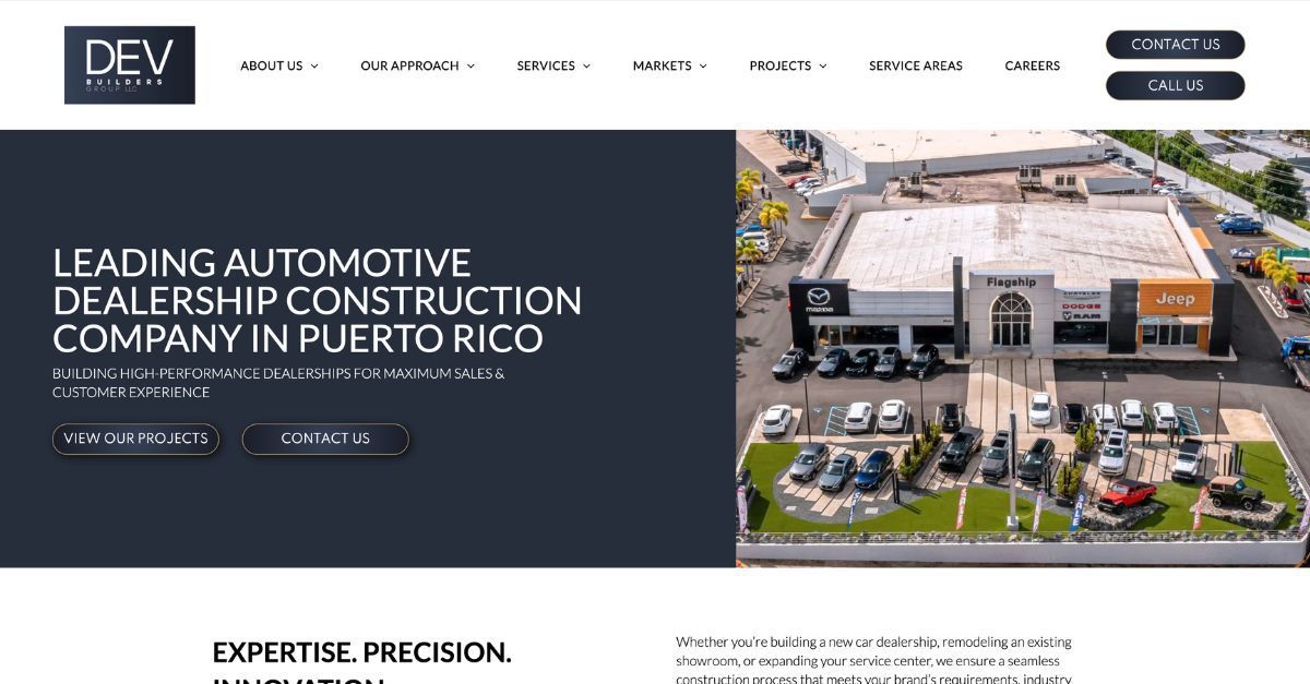 Car Dealership Construction in Puerto Rico | DEV Builders