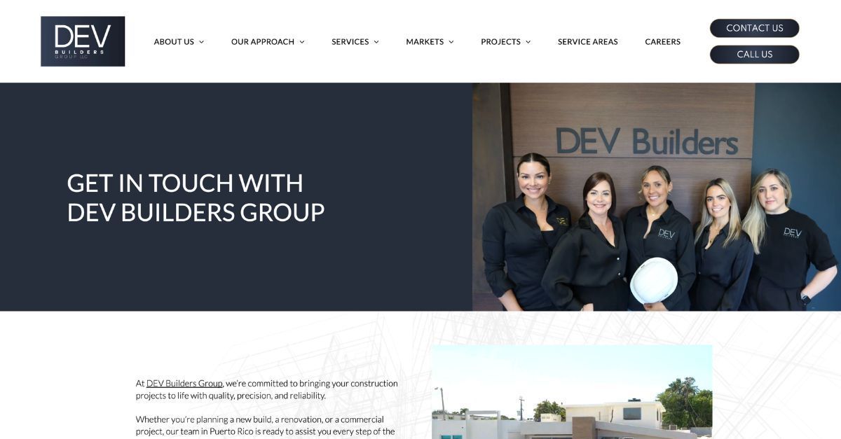 Contact DEV Builders Group