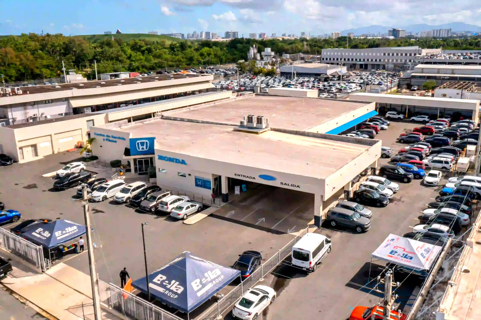 Bella Auto mall car dealership built by DEV Builders Group in Puerto Rico