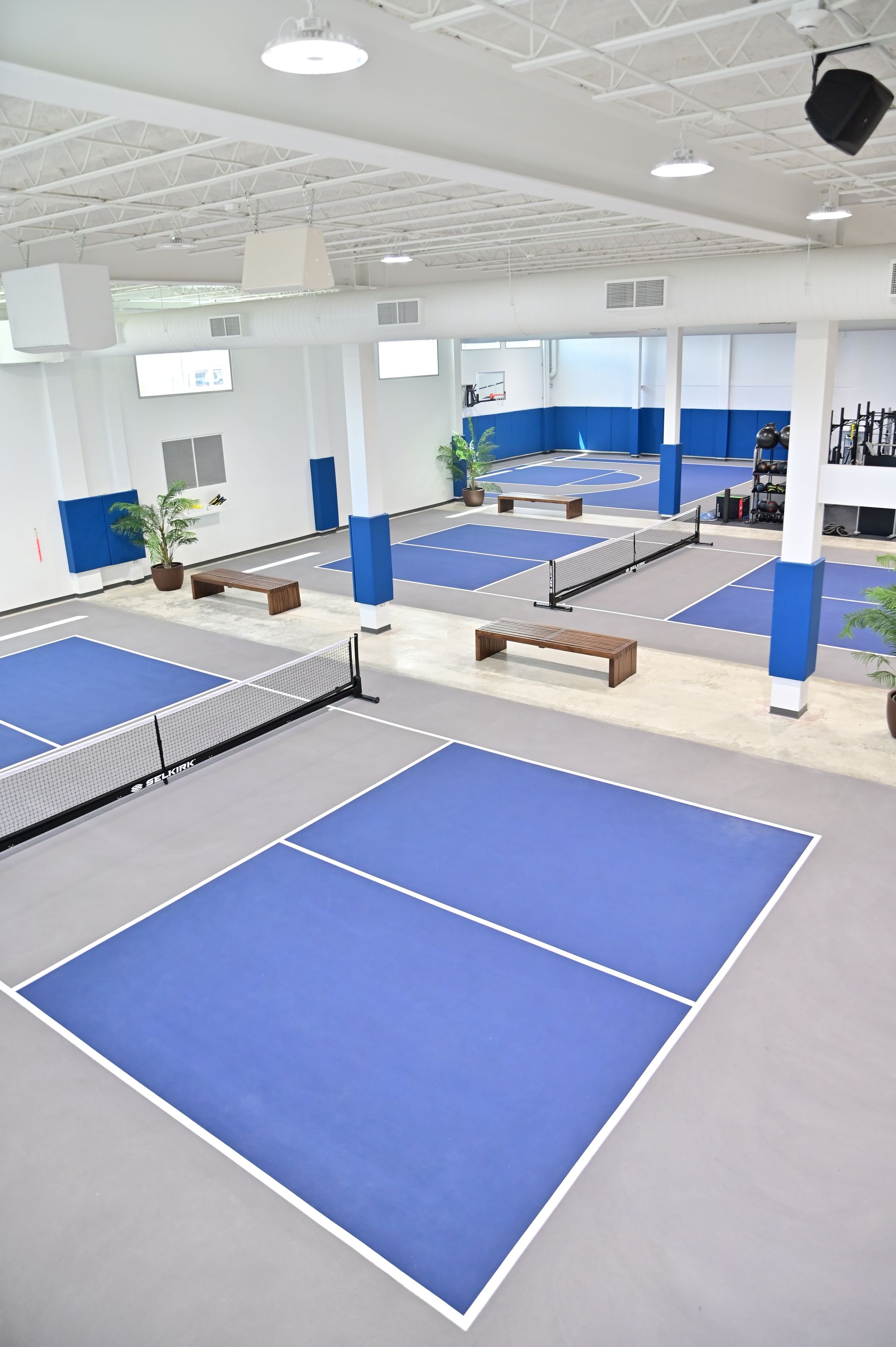 A Pickleball Sports Center designed and built by DEV Builders