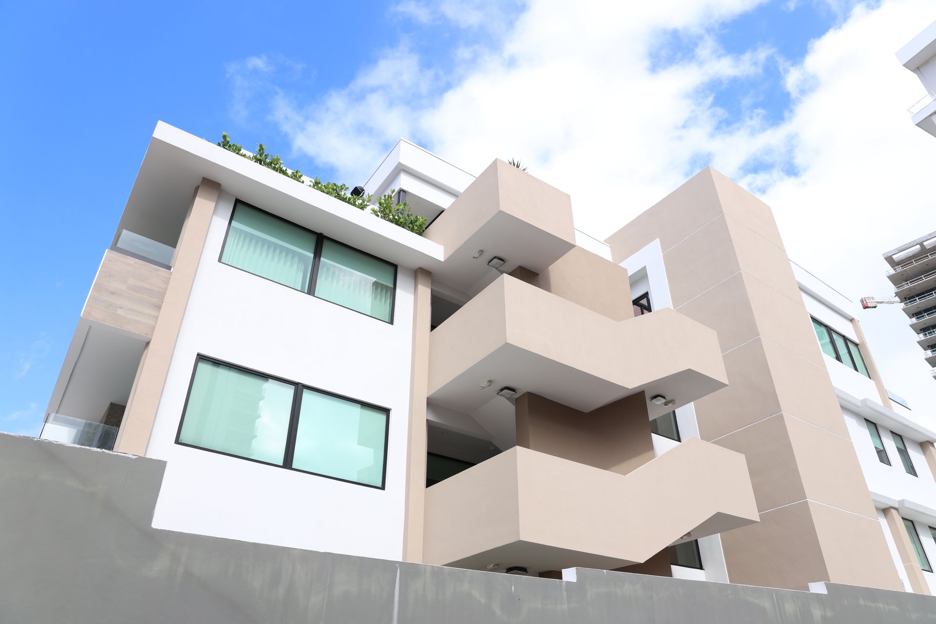 A large exterior room built by DEV Builders Group