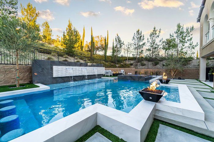 Luxury Pool Builder in Orange County California. Luxury Landscape Design by Westmod
