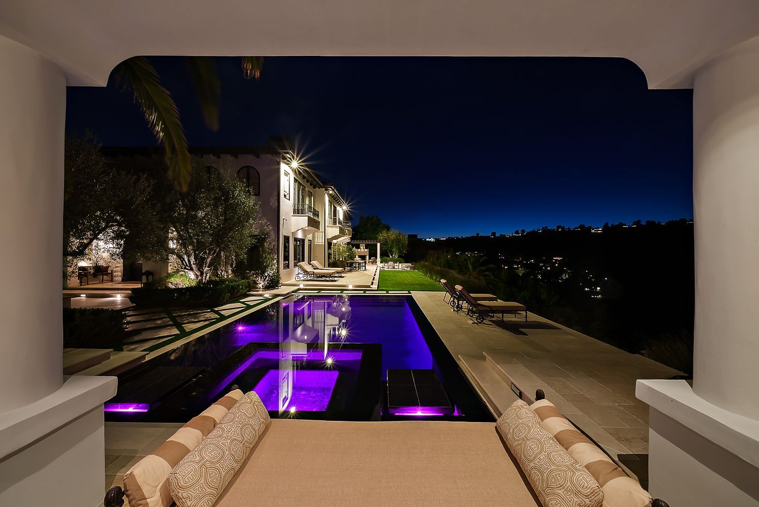 Luxury swimming pool construction project in Beverly Hills, CA by Westmod