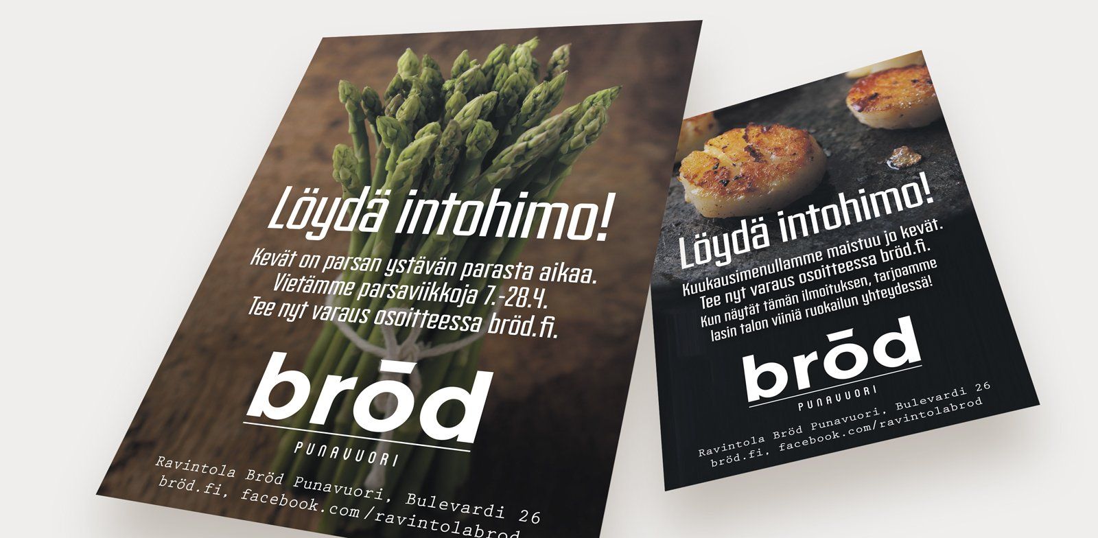 Bröd, ilmoituksia