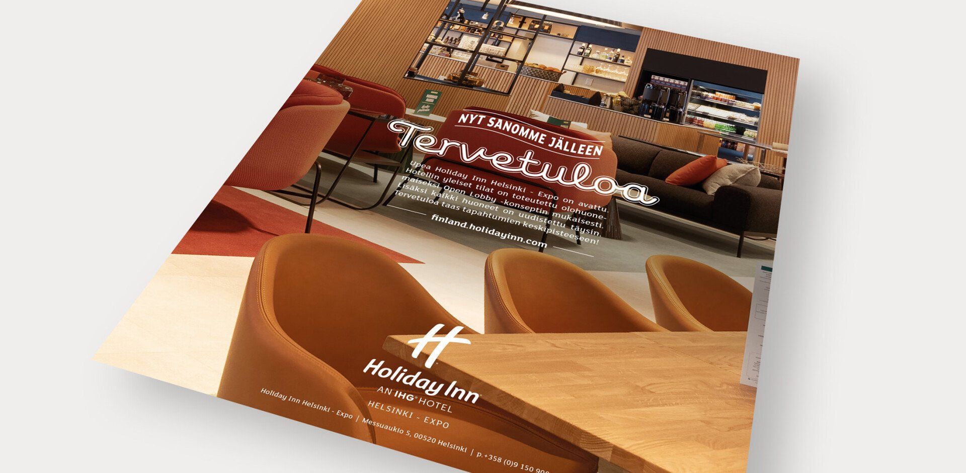 Holiday Inn, ilmoitus