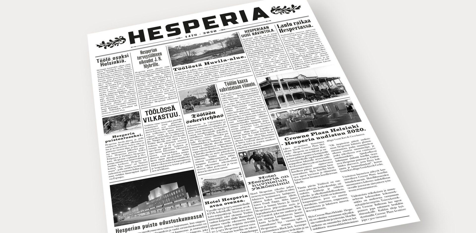 Crowne Plaza - Hesperia - lehti