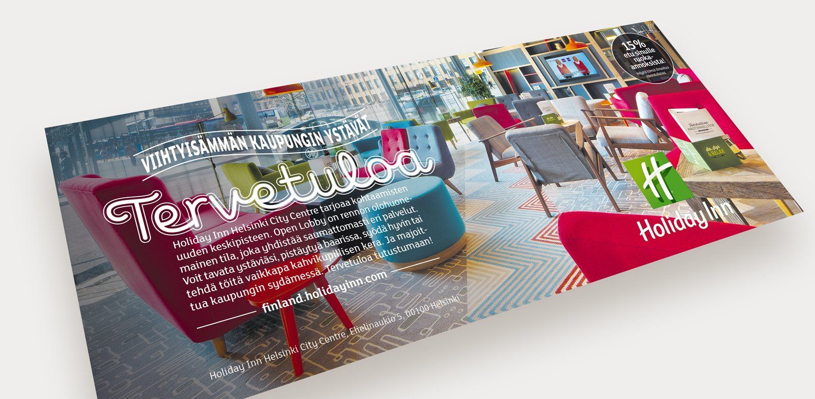 Holiday Inn, ilmoitus