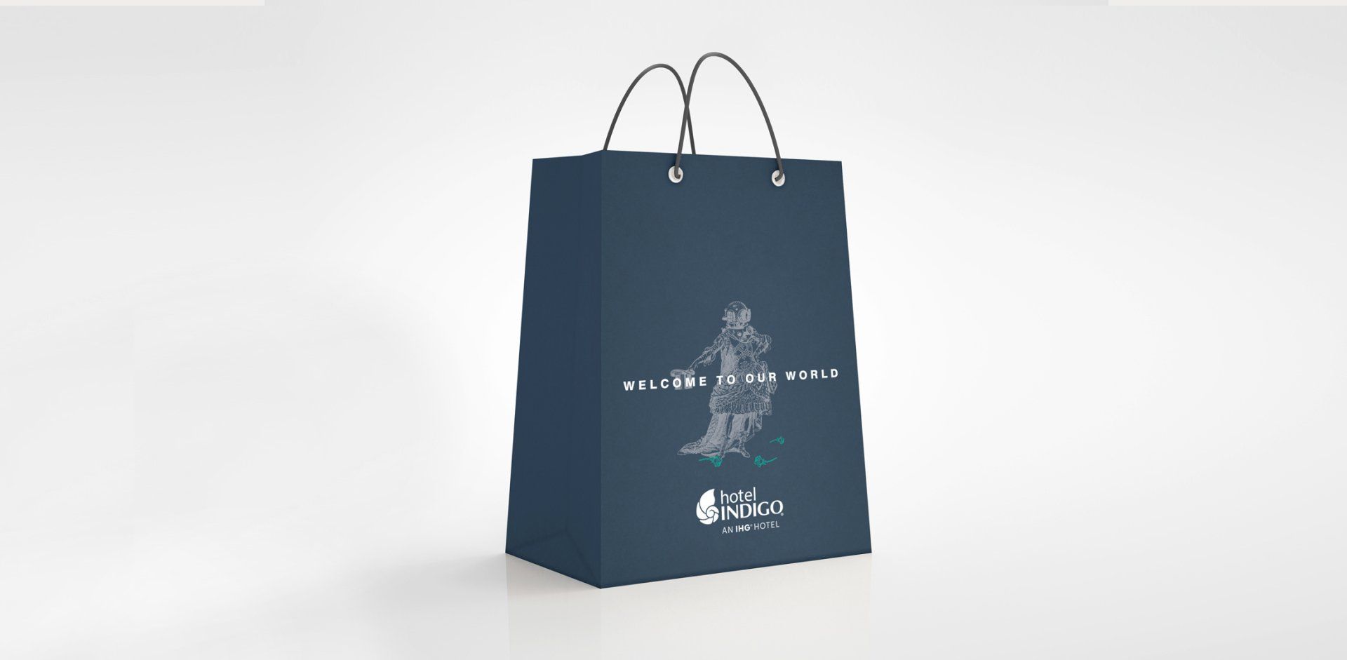 Indigo - paperikassi