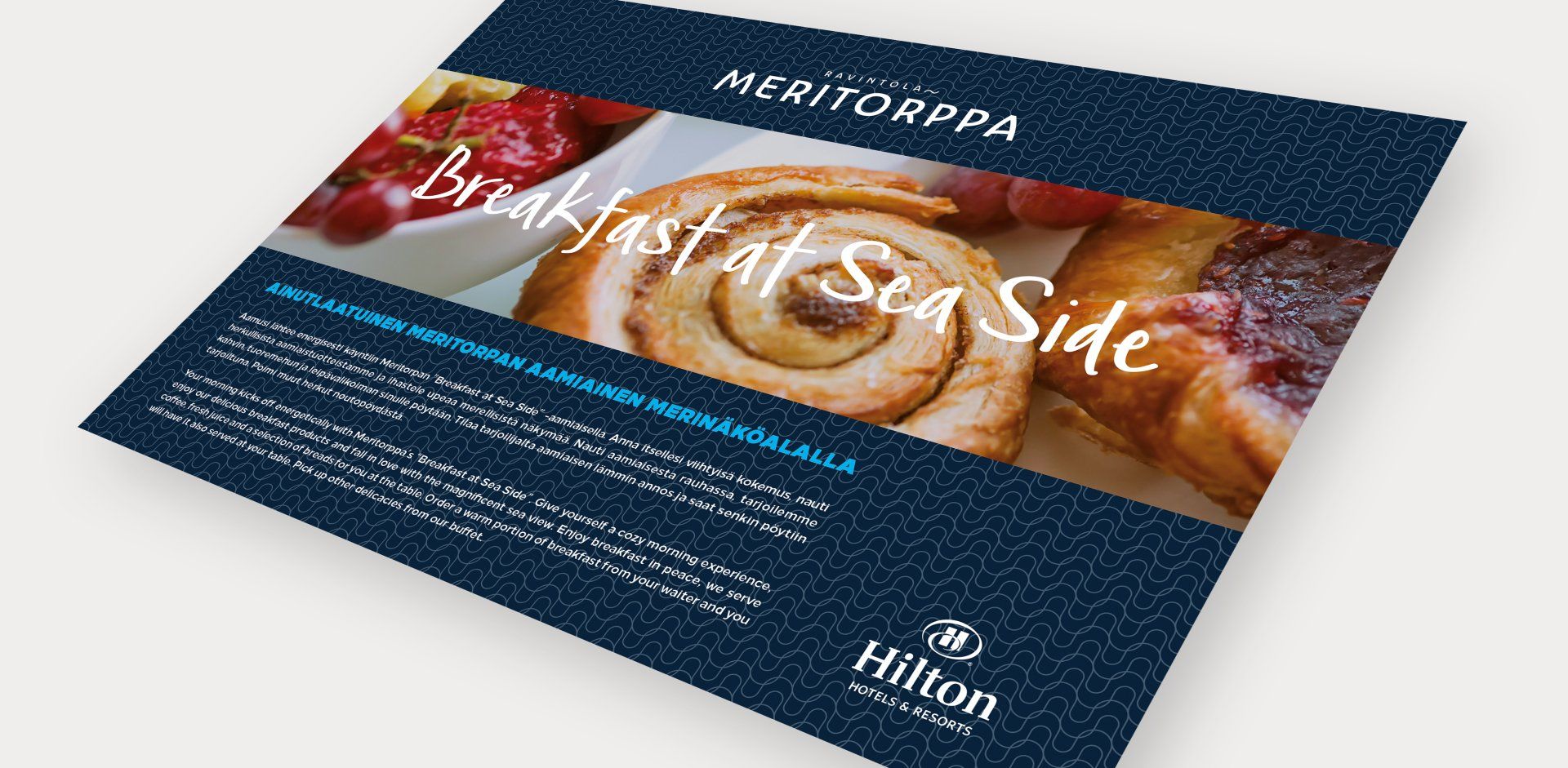 Meritorppa - Hilton - flyer