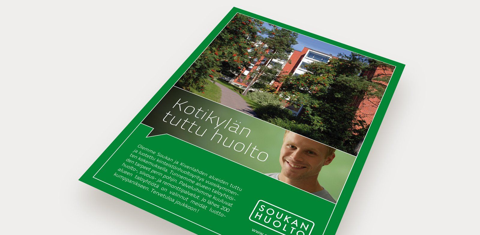 Soukan Huolto, ilmoitus