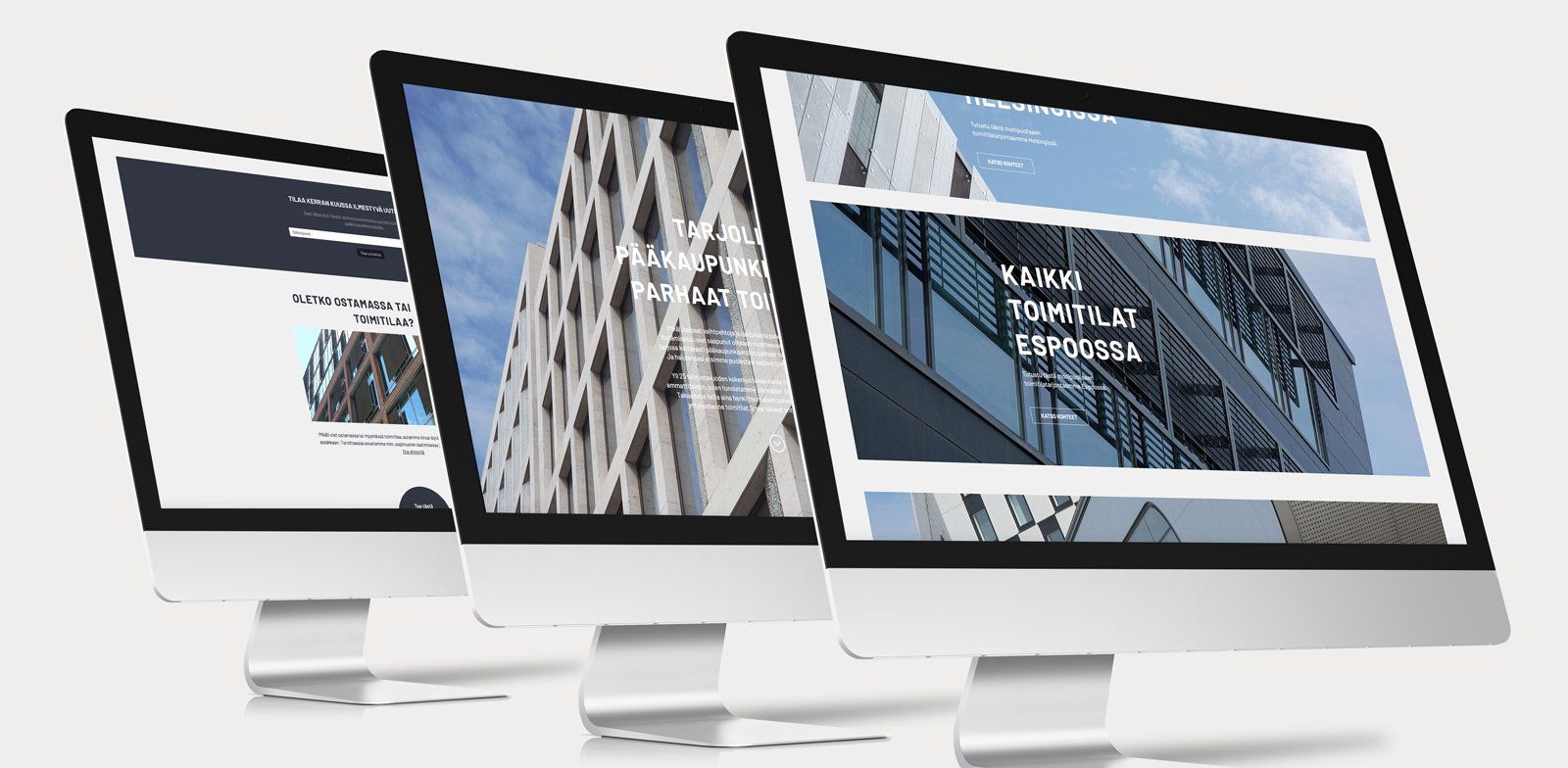 Verkkosivut, kuva verkkosivusta tietokoneella