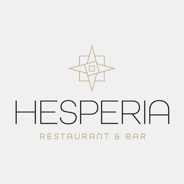 Ravintola Hesperia, logo