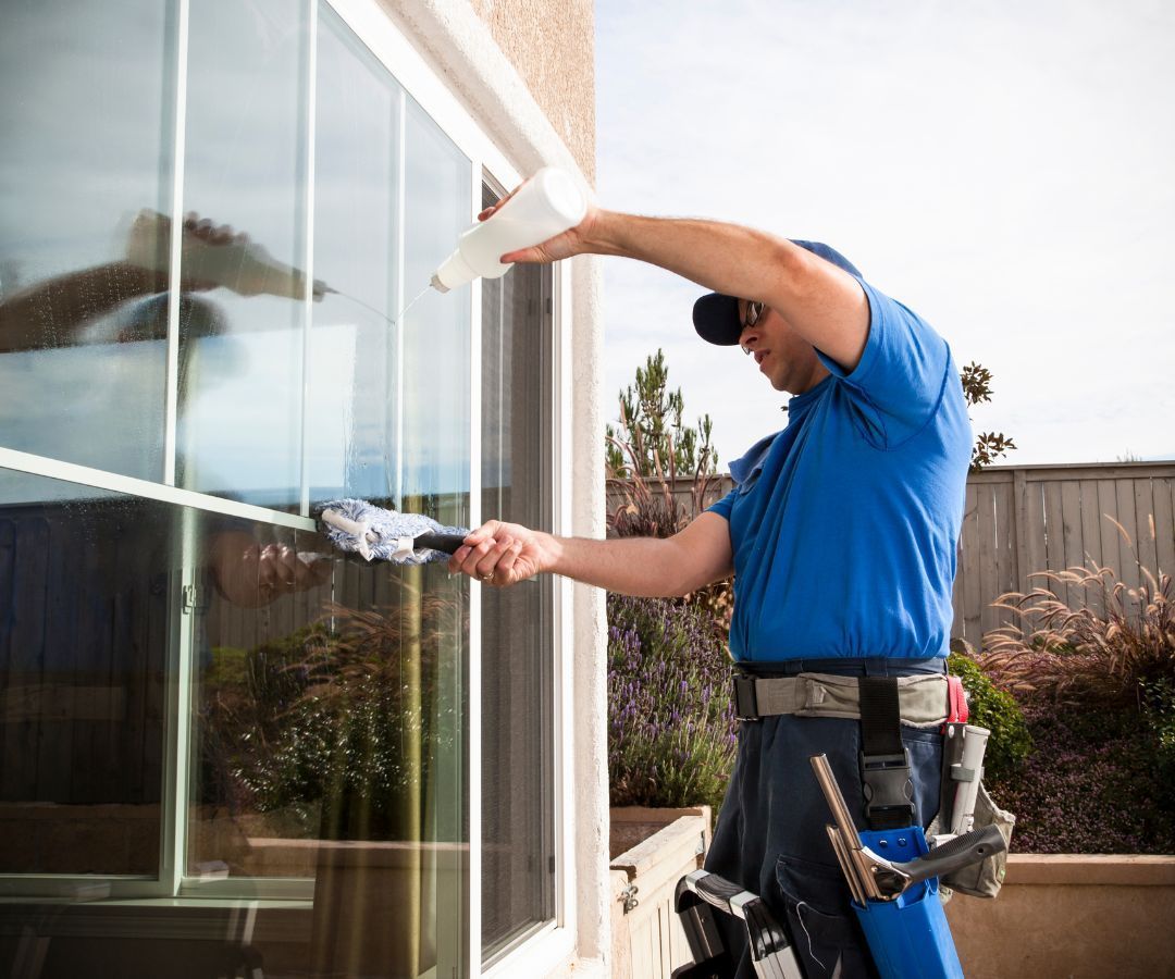 Residential and commercial window cleaning