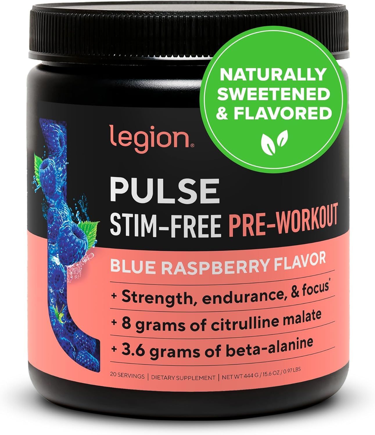 LEGION Pulse (Caffeine-Free) Pre-Workout