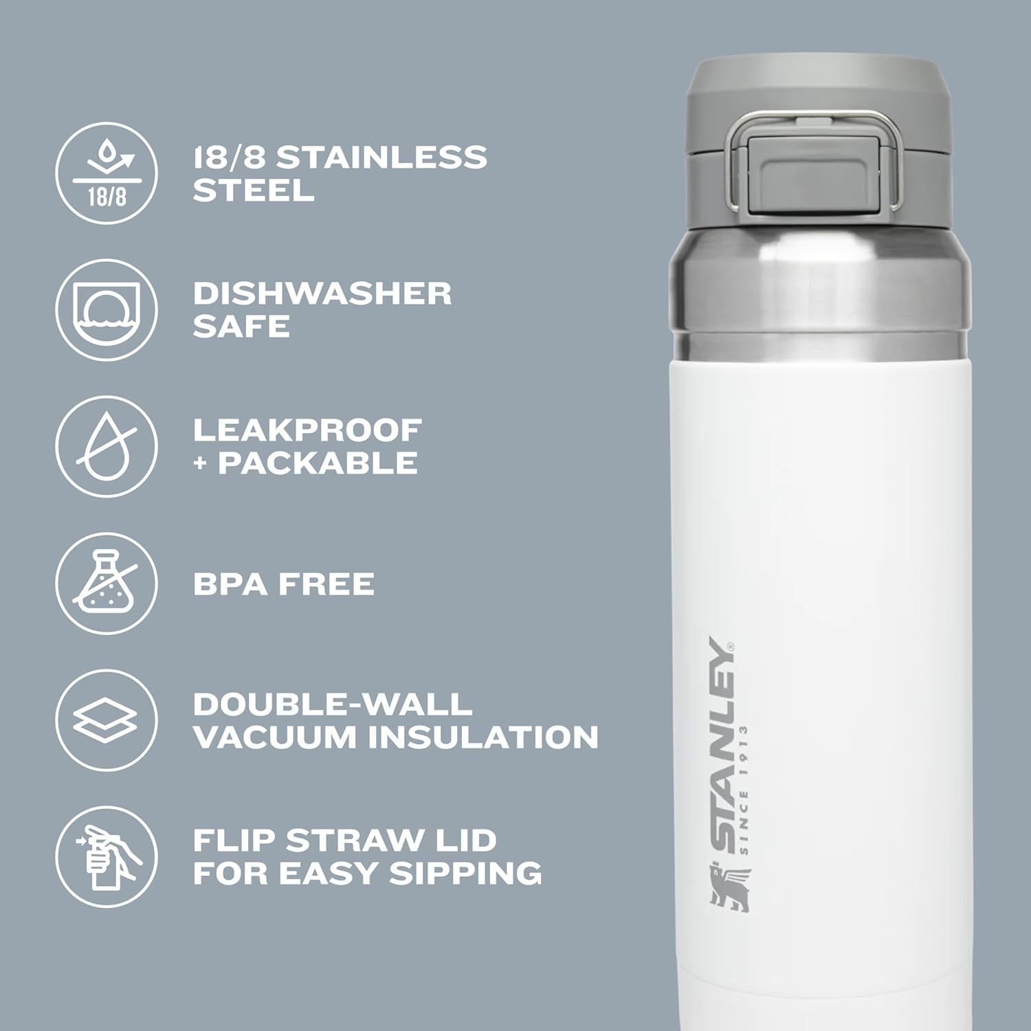 Stanley Quick Flip GO Water Bottle