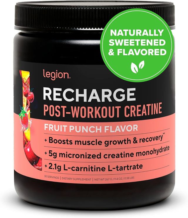 LEGION Recharge Review  Best-Tasting 3rd-Party Tested Creatine for  Recovery?