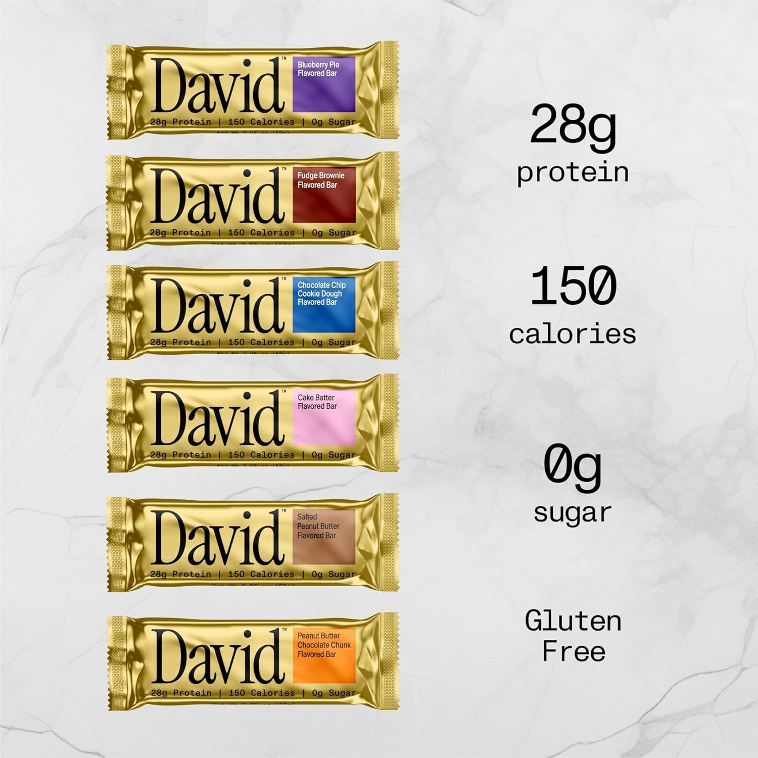 David Protein Bars