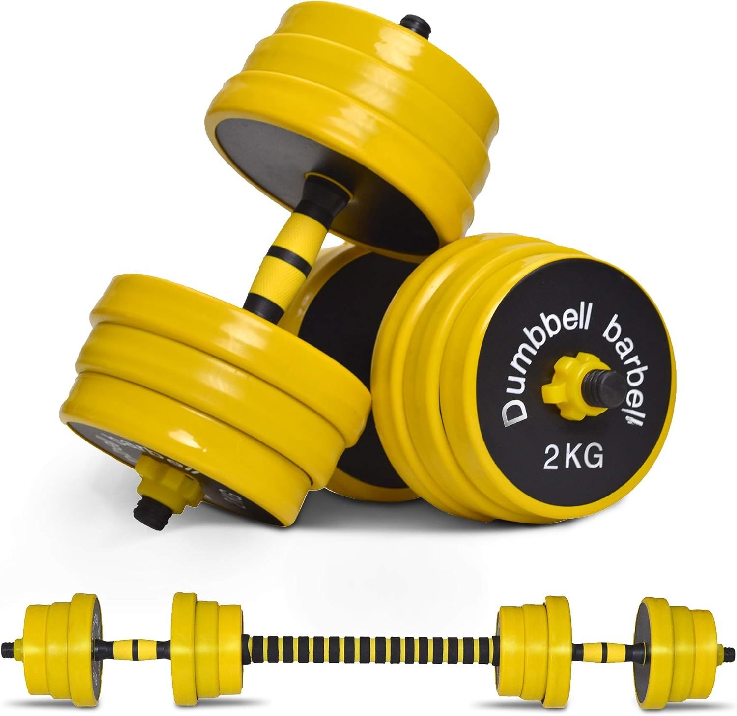 Adjustable Dumbbell Barbell Weight Pair