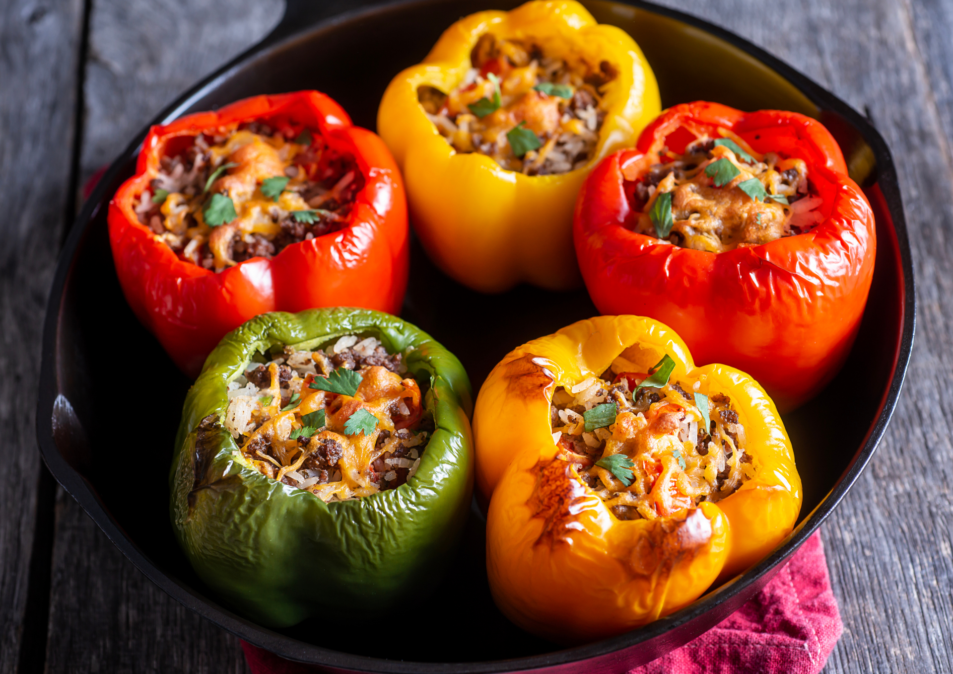 Macro-Friendly Stuffed Peppers with Ground Turkey and Quinoa