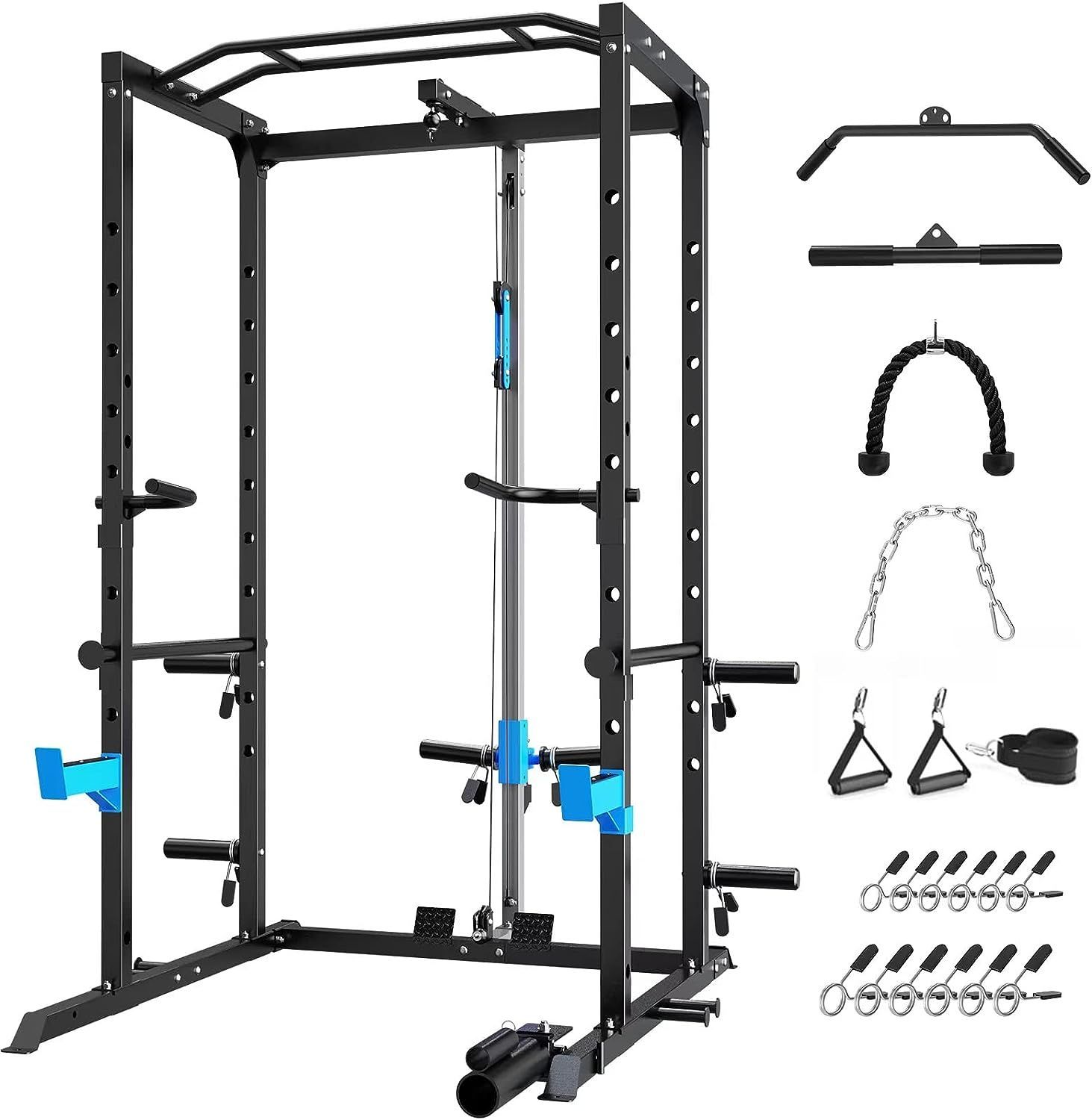 ULTRA FUEGO Power Cage, Multi-Functional Power Rack