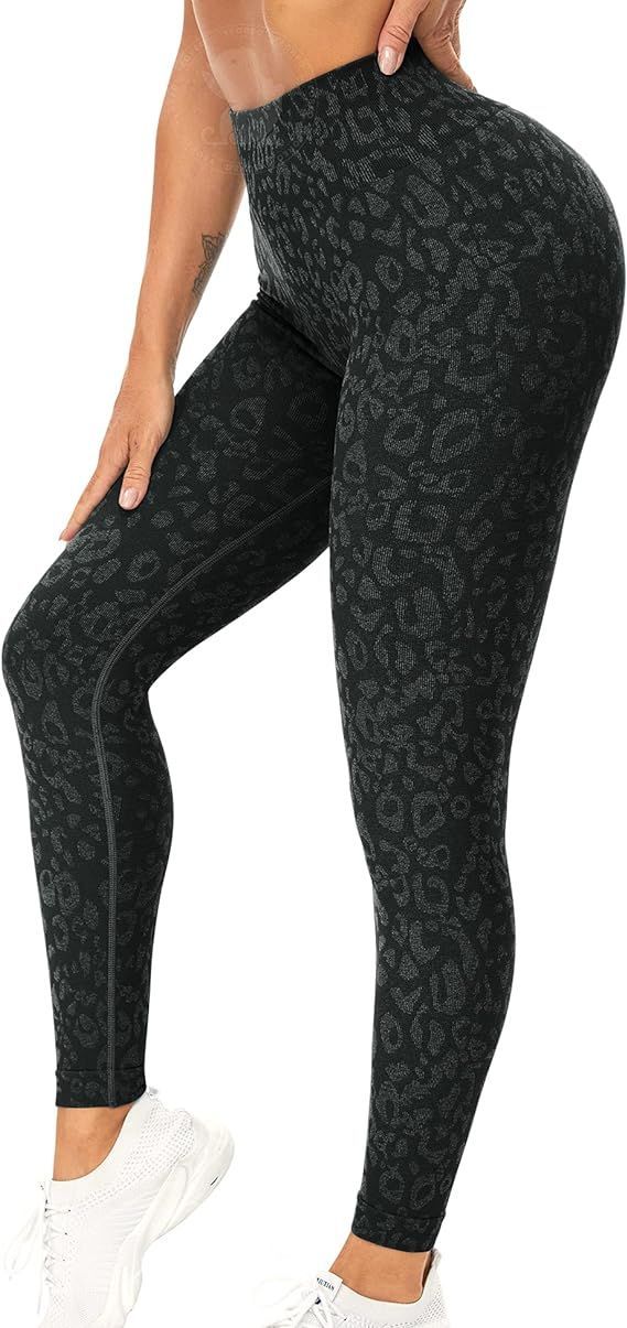 YEOREO Women Seamless High Waisted Leggings