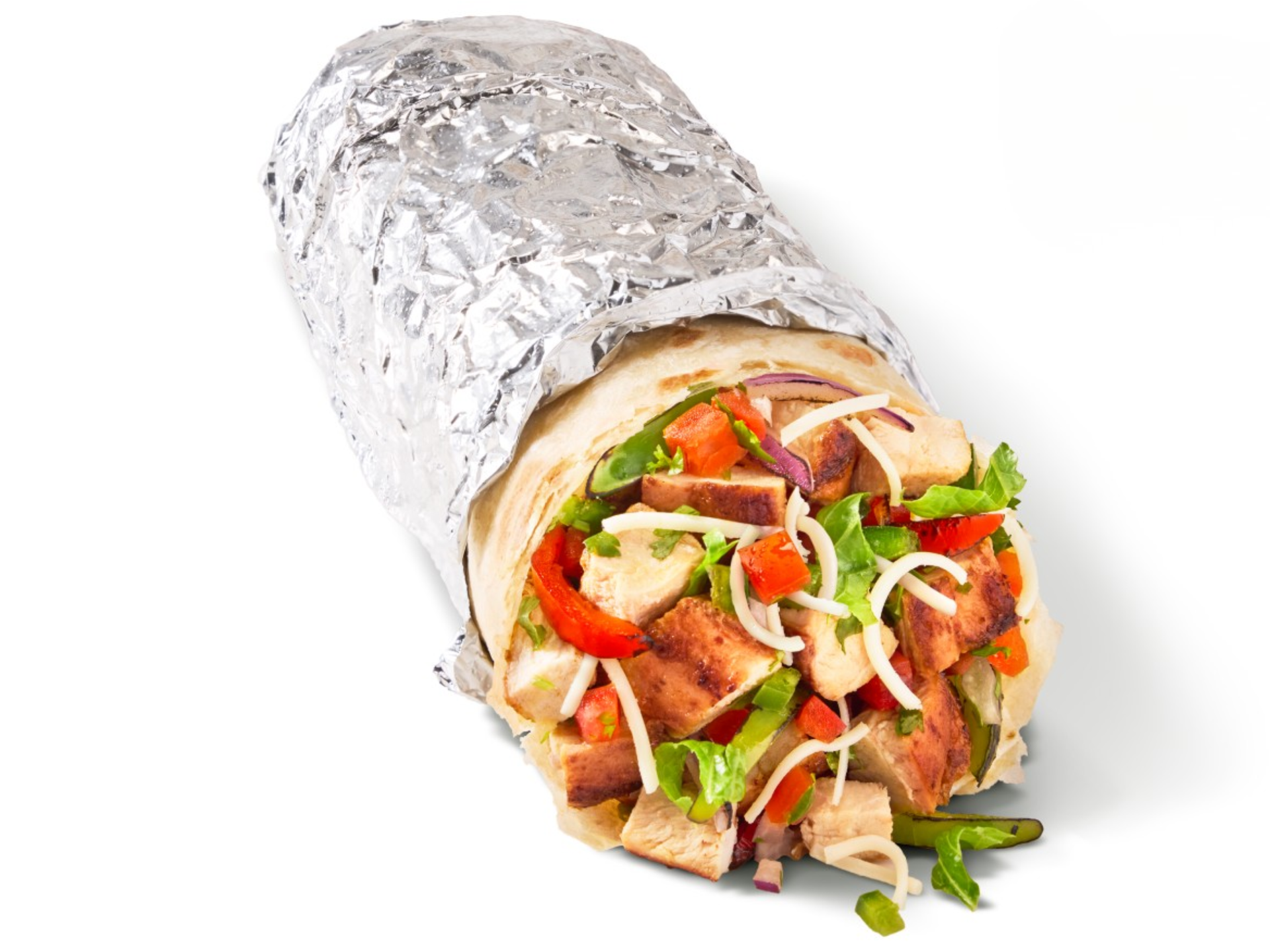 chipotle double high protein burrito